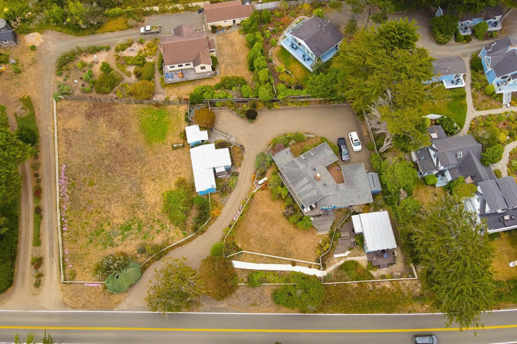 Headland Cove Retreat Villa Mendocino Rum bild