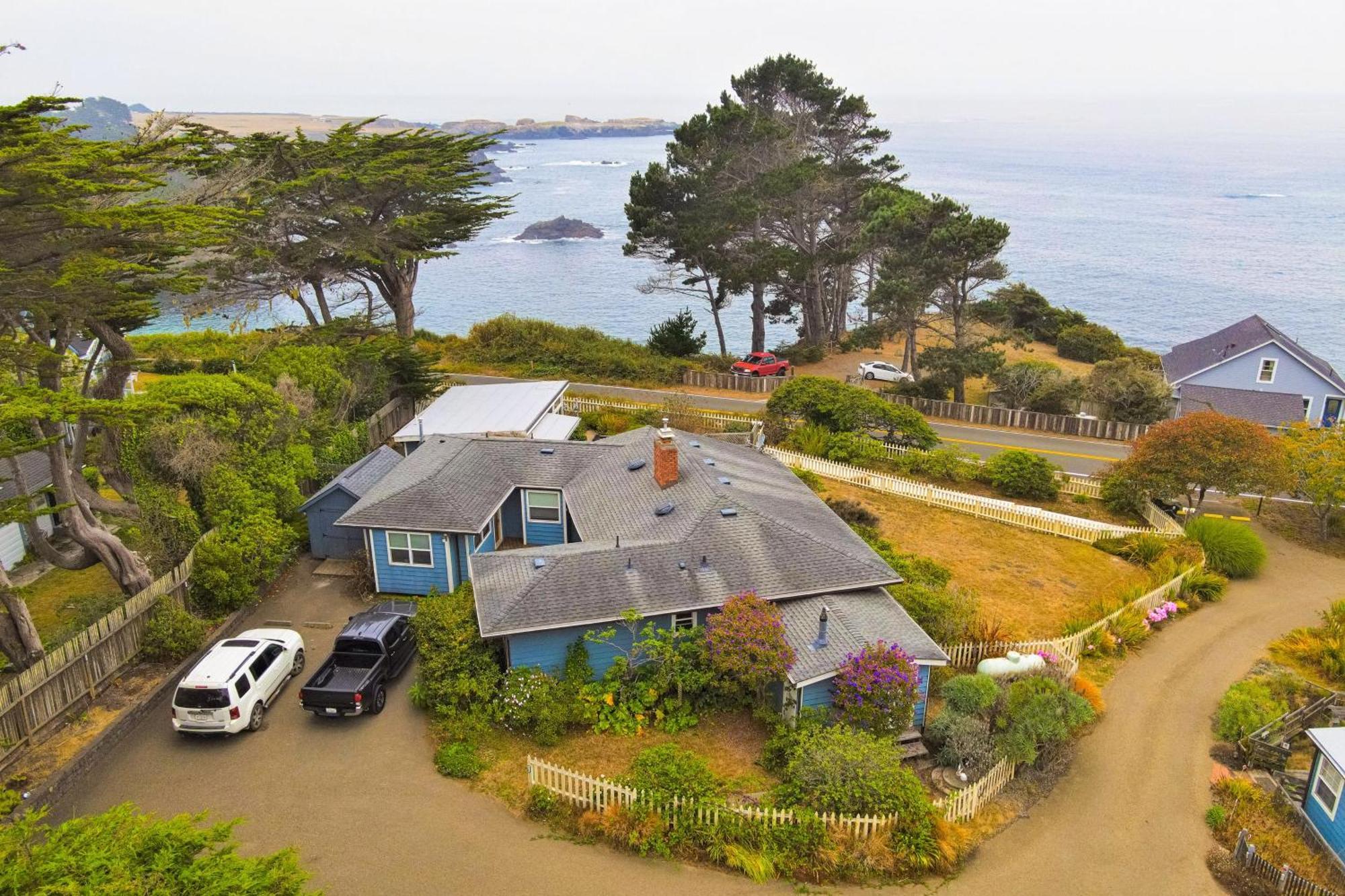 Headland Cove Retreat Villa Mendocino Rum bild