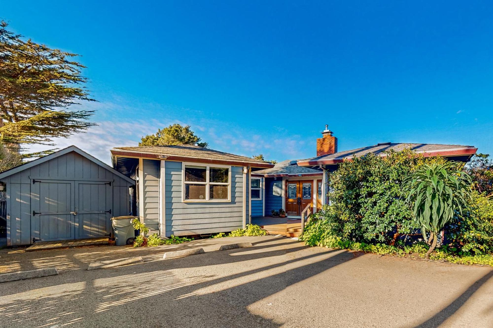 Headland Cove Retreat Villa Mendocino Rum bild